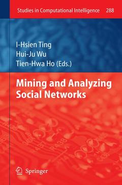 Couverture de l’ouvrage Mining and Analyzing Social Networks