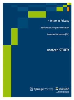 Couverture de l’ouvrage Internet Privacy