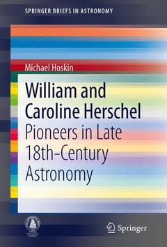 Couverture de l’ouvrage William and Caroline Herschel