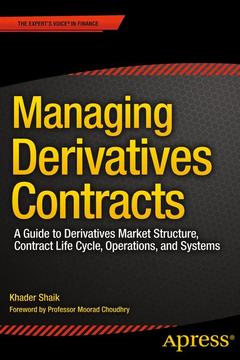 Couverture de l’ouvrage Managing Derivatives Contracts