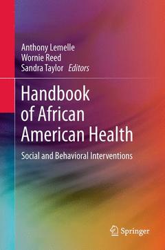 Couverture de l’ouvrage Handbook of African American Health