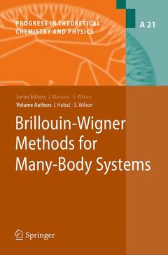Cover of the book Brillouin-Wigner Methods for Many-Body Systems