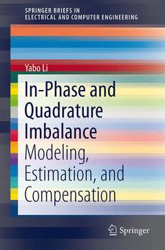 Couverture de l’ouvrage In-Phase and Quadrature Imbalance