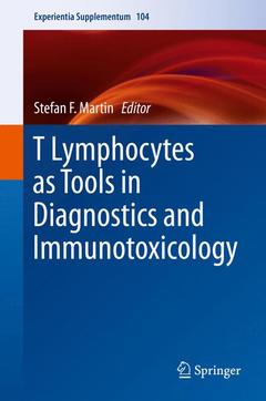 Couverture de l’ouvrage T Lymphocytes as Tools in Diagnostics and Immunotoxicology