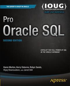 Couverture de l’ouvrage Pro Oracle SQL