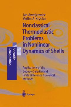 Cover of the book Nonclassical Thermoelastic Problems in Nonlinear Dynamics of Shells
