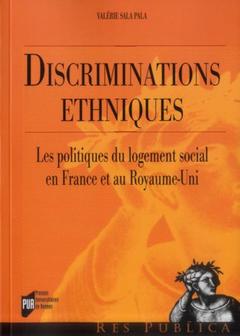 Cover of the book DESCRIMINATIONS ETHNIQUES