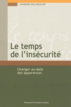 Cover of the book TEMPS DE L'INSECURITE