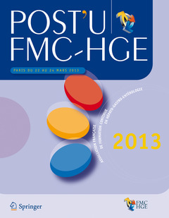 Couverture de l’ouvrage POST'U / FMC-HGE (Paris du 22 au 24 mars 2013)