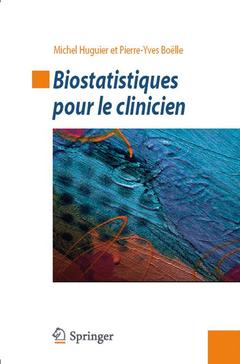 Couverture de l’ouvrage Biostatistiques pour le clinicien