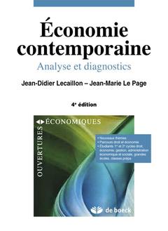 Cover of the book Économie contemporaine