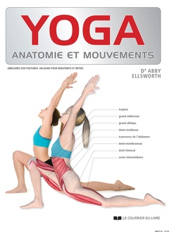 Couverture de l’ouvrage Yoga, anatomie et mouvements