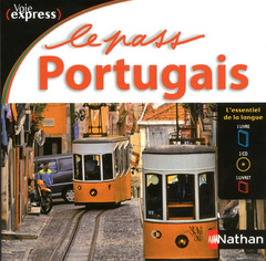 Couverture de l’ouvrage Pack voie express le pass portugais (1 cd audio +  1 livre + 1 livret) 2012
