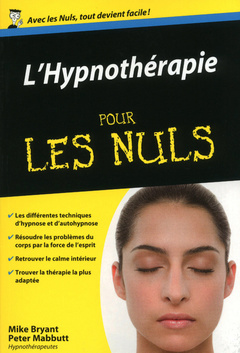 Couverture de l’ouvrage Hypnothérapie Poche Pour les nuls