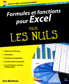 Couverture de l’ouvrage Formules et fonctions pour excel 2007, 2010, 2013 pour les nuls
