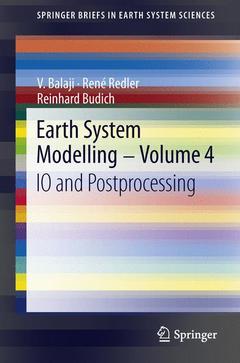 Couverture de l’ouvrage Earth System Modelling - Volume 4