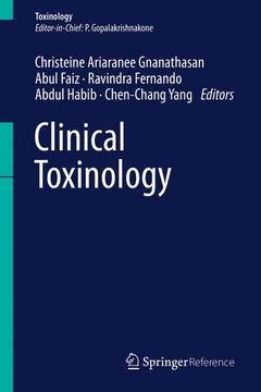Couverture de l’ouvrage Clinical Toxinology in Asia Pacific and Africa