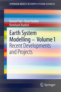 Couverture de l’ouvrage Earth System Modelling - Volume 1