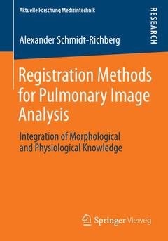 Couverture de l’ouvrage Registration Methods for Pulmonary Image Analysis