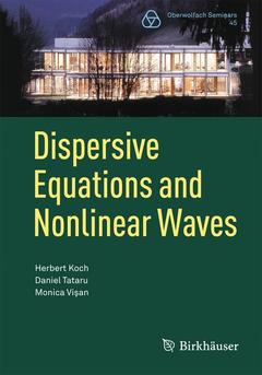 Couverture de l’ouvrage Dispersive Equations and Nonlinear Waves