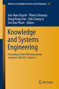 Couverture de l’ouvrage Knowledge and Systems Engineering