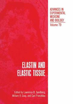 Couverture de l’ouvrage Elastin and Elastic Tissue
