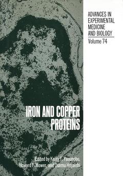 Couverture de l’ouvrage Iron and Copper Proteins