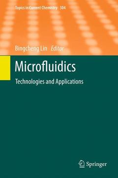 Couverture de l’ouvrage Microfluidics