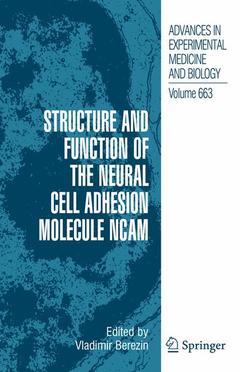 Cover of the book Structure and Function of the Neural Cell Adhesion Molecule NCAM