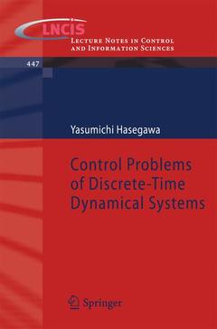 Couverture de l’ouvrage Control Problems of Discrete-Time Dynamical Systems