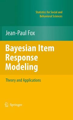 Couverture de l’ouvrage Bayesian Item Response Modeling