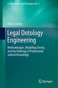 Cover of the book Legal Ontology Engineering