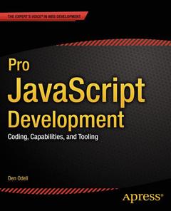 Couverture de l’ouvrage Pro JavaScript Development