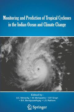 Cover of the book Monitoring and Prediction of Tropical Cyclones in the Indian Ocean and Climate Change