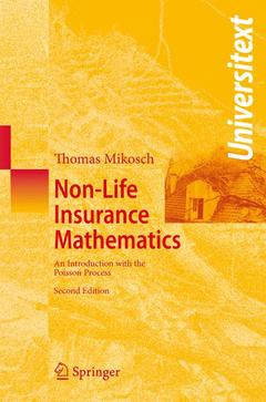Couverture de l’ouvrage Non-Life Insurance Mathematics