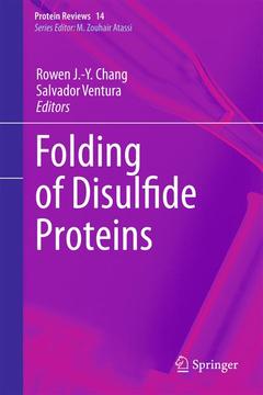 Couverture de l’ouvrage Folding of Disulfide Proteins