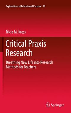 Couverture de l’ouvrage Critical Praxis Research