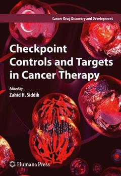 Couverture de l’ouvrage Checkpoint Controls and Targets in Cancer Therapy