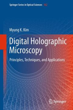 Couverture de l’ouvrage Digital Holographic Microscopy