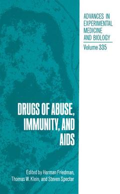 Couverture de l’ouvrage Drugs of Abuse, Immunity, and AIDS