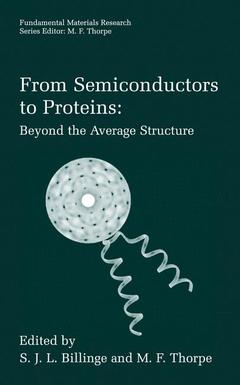 Cover of the book From Semiconductors to Proteins: Beyond the Average Structure