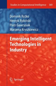 Couverture de l’ouvrage Emerging Intelligent Technologies in Industry