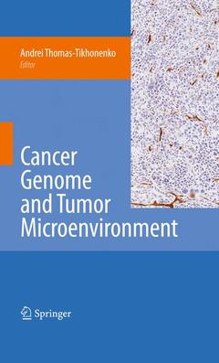 Couverture de l’ouvrage Cancer Genome and Tumor Microenvironment