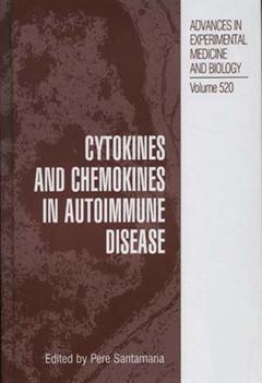 Couverture de l’ouvrage Cytokines and Chemokines in Autoimmune Disease