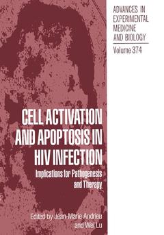 Couverture de l’ouvrage Cell Activation and Apoptosis in HIV Infection