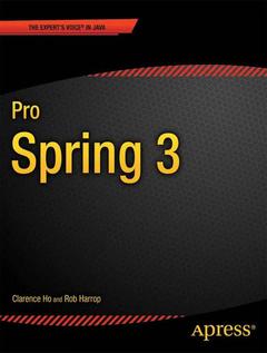 Cover of the book Pro Spring 3