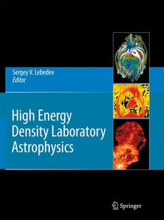 Couverture de l’ouvrage High Energy Density Laboratory Astrophysics
