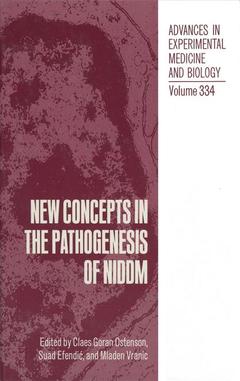 Cover of the book New Concepts in the Pathogenesis of NIDDM