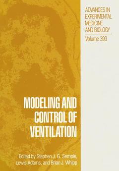 Cover of the book Modeling and Control of Ventilation