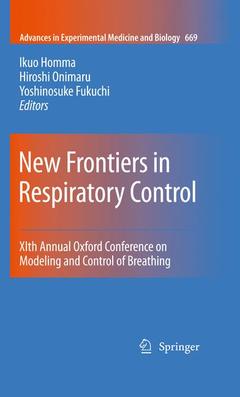 Cover of the book New Frontiers in Respiratory Control